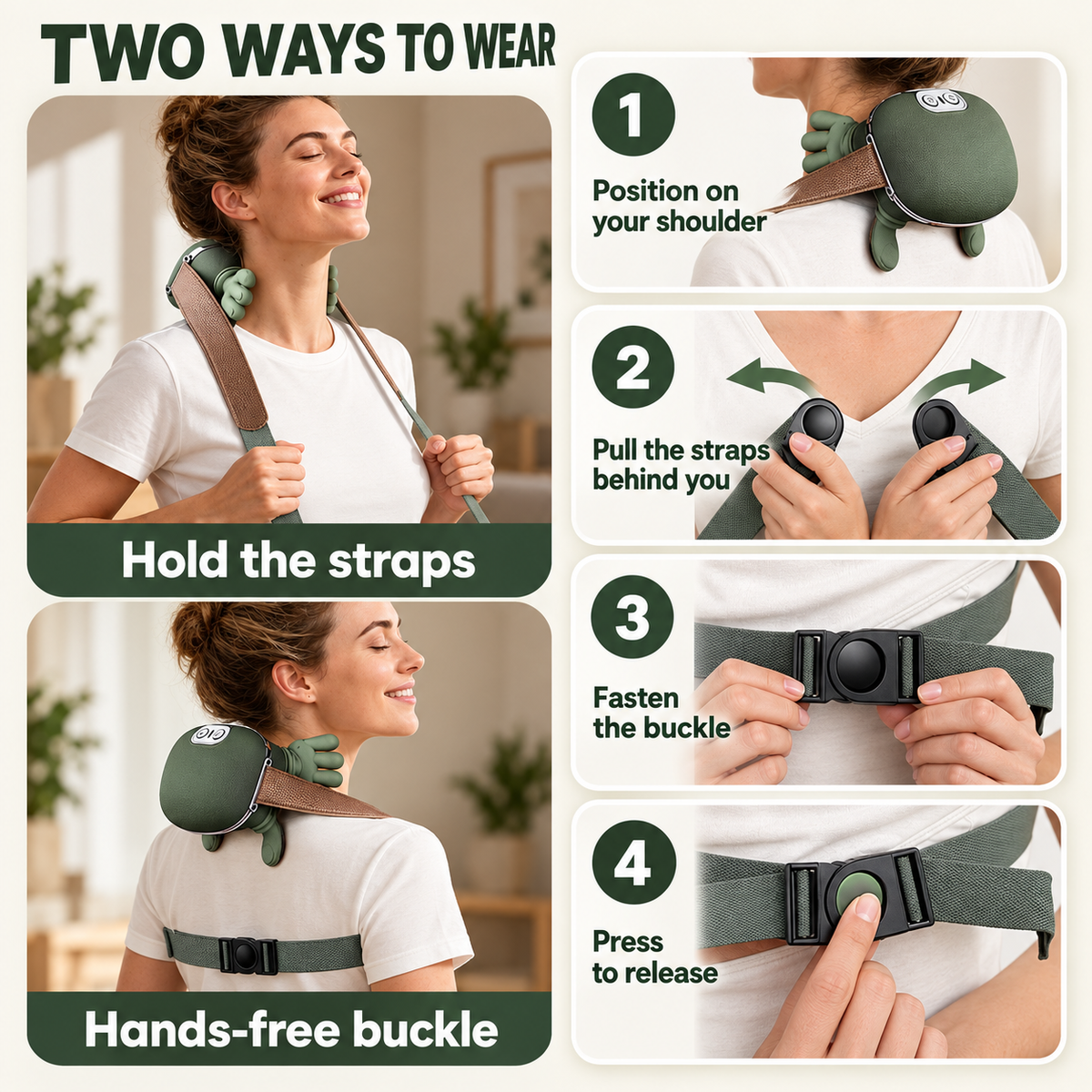 PalmKnead Neck Massager