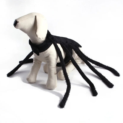 Halloween Spider Pet Costume Chest Back Design Festival Cosplay Transformation Outfit for Cats Small Medium Dogs Puppy