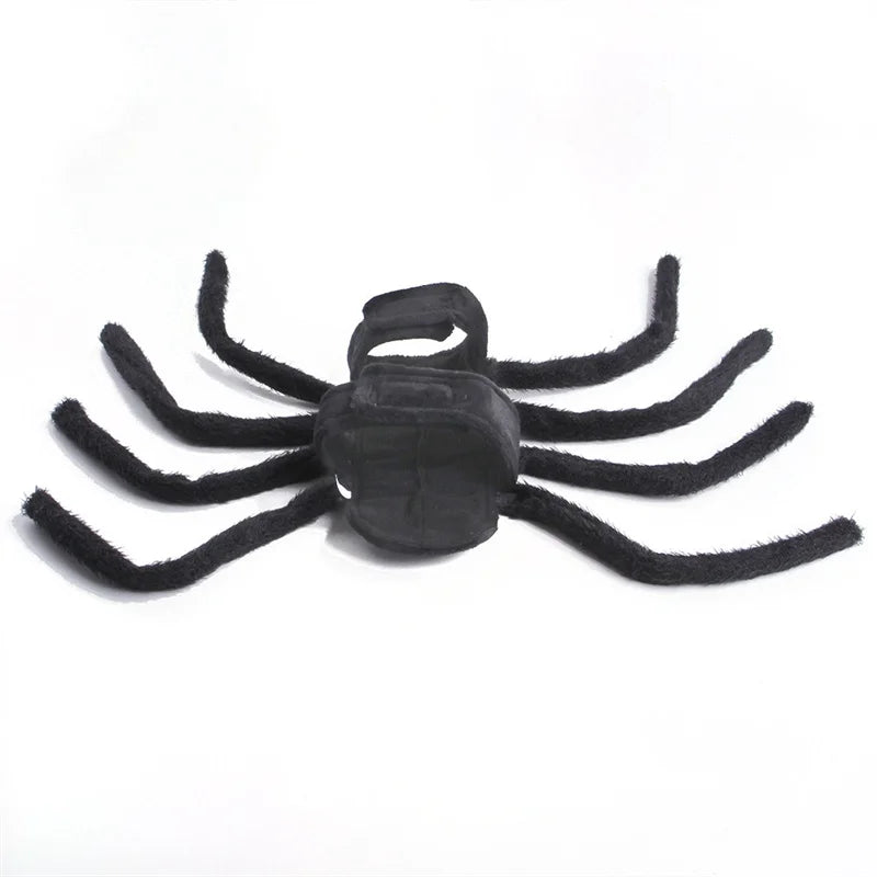 Halloween Spider Pet Costume Chest Back Design Festival Cosplay Transformation Outfit for Cats Small Medium Dogs Puppy