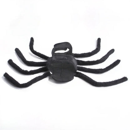 Halloween Spider Pet Costume Chest Back Design Festival Cosplay Transformation Outfit for Cats Small Medium Dogs Puppy