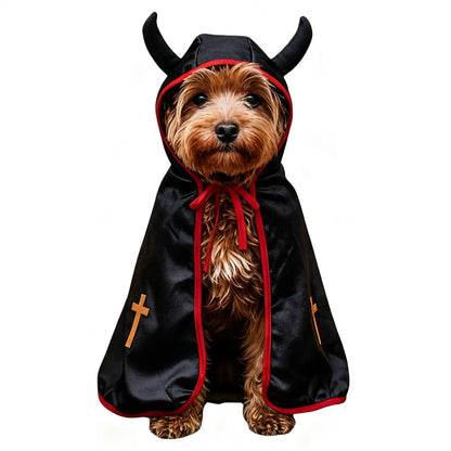 Halloween Cat Dog Costumes Funny Puppy Cloak Dog Pet Costumes For Halloween Party Puppy Photo Props Large Breed Photo Props